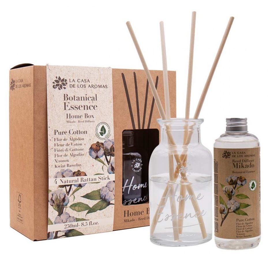 26586281691747024 Botanical Essence patyczki zapachowe Kwiat Bawełny 250ml - obrazek 1