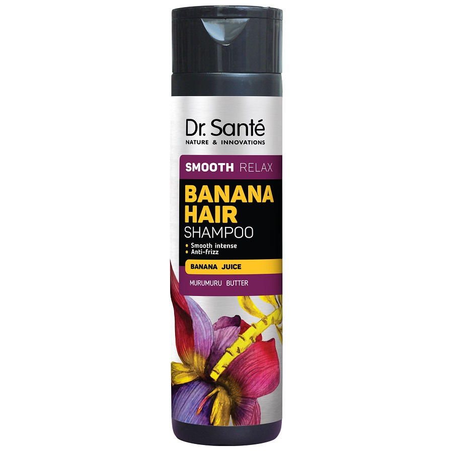 26806481678706125 Banana Hair Shampoo wygładzający szampon do włosów z sokiem bananowym 250ml - obrazek 1
