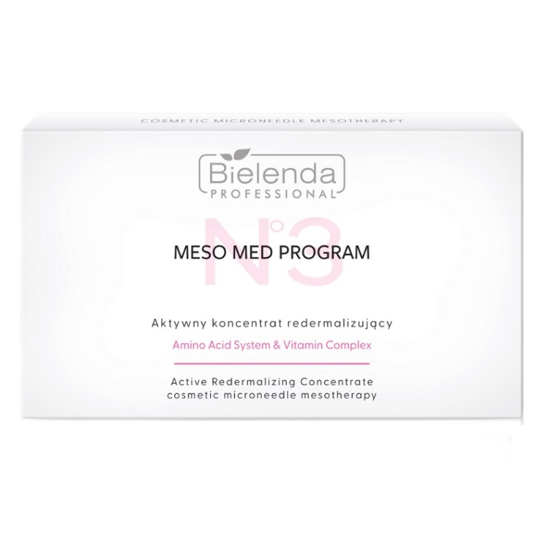 26821761741773864 Meso Med Program aktywny koncentrat redermalizujący z aminokwasami i kompleksem witaminowym 10x3ml - obrazek 1