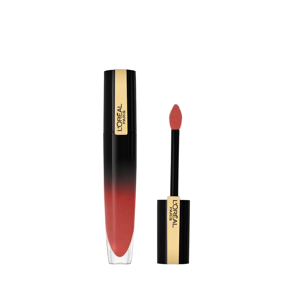26849801581674333 Brilliant Signature Shiny Liquid Lipstick błyszcząca pomadka w płynie 303 Be Independant 6.4ml - obrazek 1