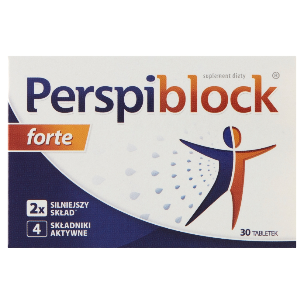 27108451678116038 Forte suplement diety hamujący nadmierne pocenie silniejszy skład 30 tabletek - obrazek 1