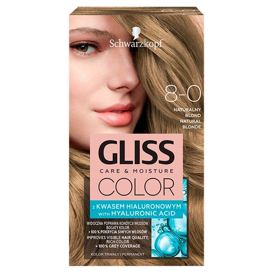 27189681586428440 Color Care & Moisture farba do włosów 8-0 Naturalny Blond - obrazek 1