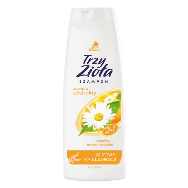 27199821750445812 Trzy Zioła szampon do włosów 2w1 Rumianek 250ml - obrazek 1