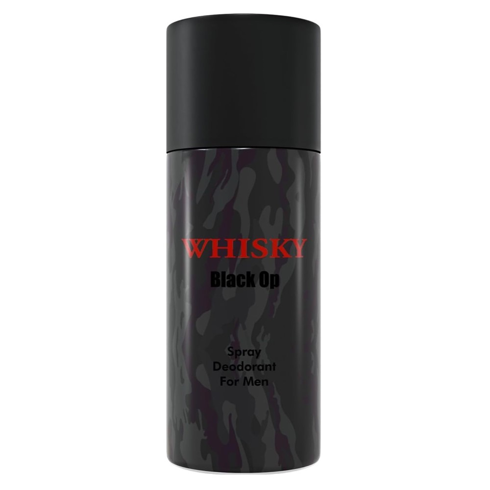 27220781722329545 Whisky Black Op dezodorant spray 150ml - obrazek 1