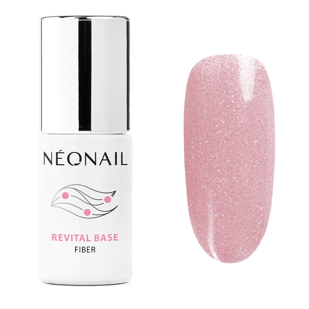 27254421757413990 Revital Base Fiber wzmacniająca baza hybrydowa Blinking Cover Pink 7.2ml - obrazek 1