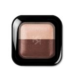 Bright Duo Baked Eyeshadow wypiekany cień do powiek 02 Pearly Cream - Satin Mahogany 2.5g