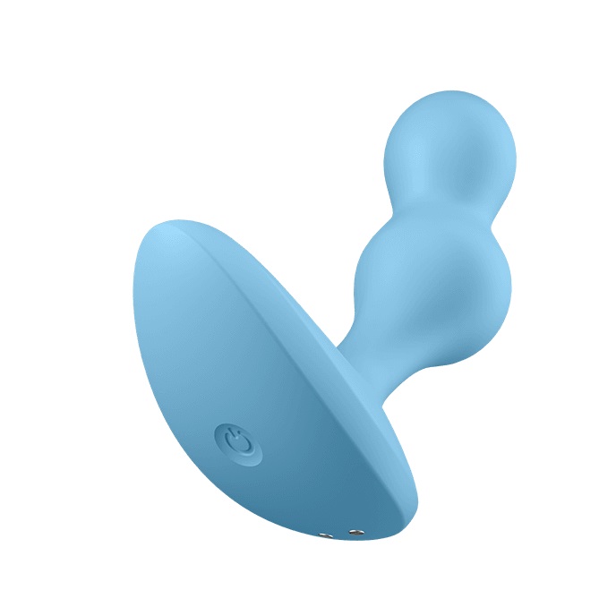 2730241650429897 Deep Diver wibrator analny Light Blue - obrazek 1