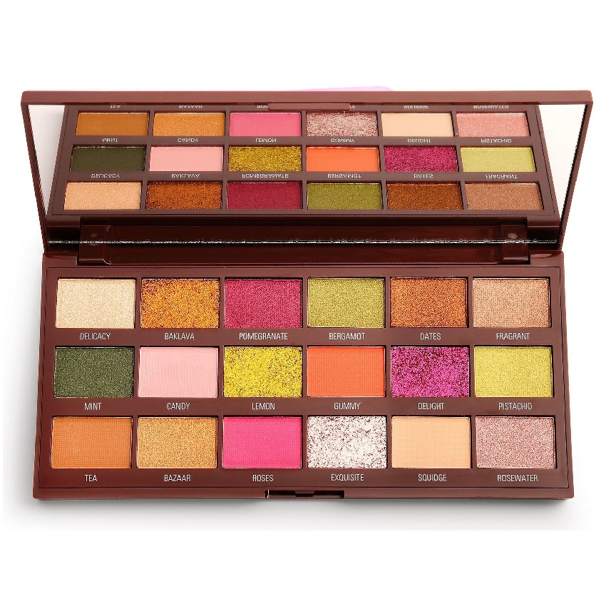 27385041685100504 I Heart Revolution Chocolate Eyeshadow Palette paleta cieni do powiek Turkish Delight 18g - obrazek 1