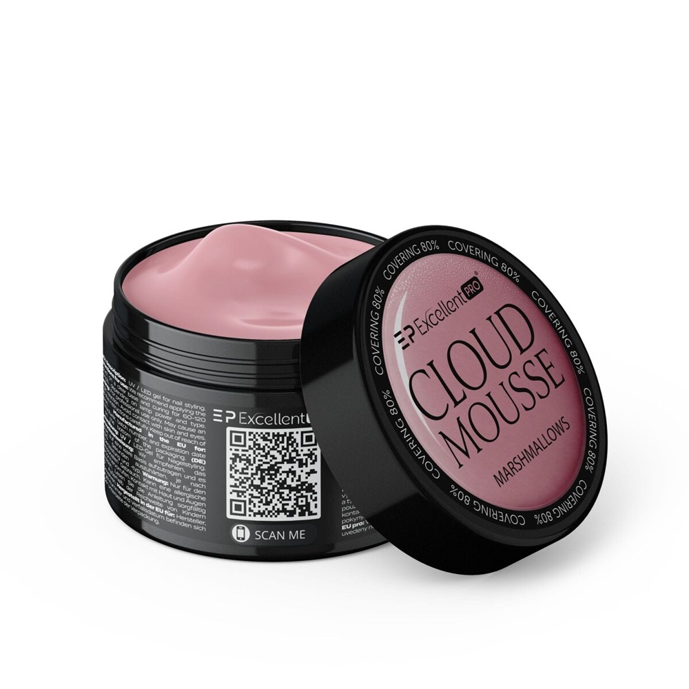 27433061766493988 Cloud Mousse żel budujący Marshmallows 50g - obrazek 1