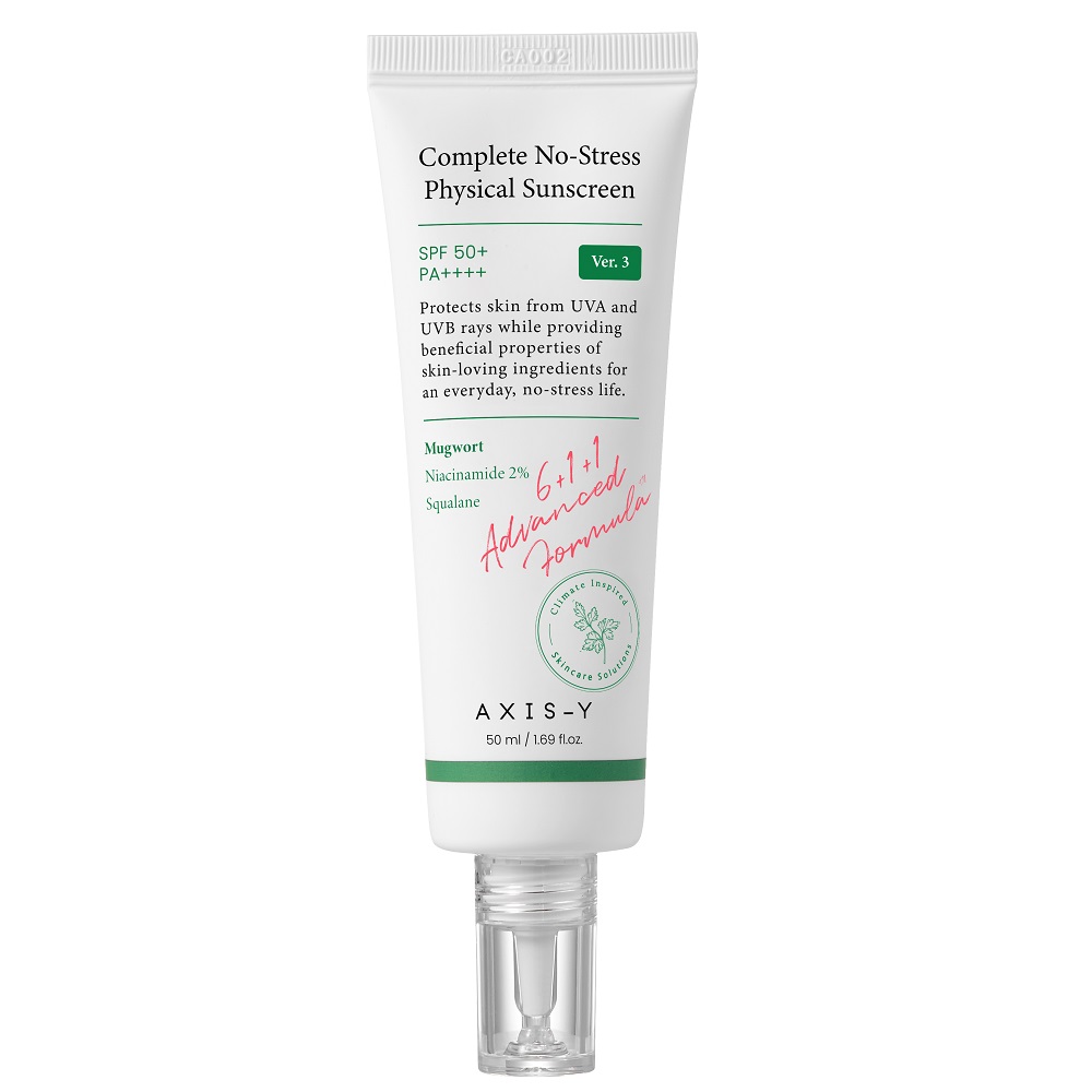 27445751704703407 Complete No-Stress Physical Sunscreen V.3 SPF50+/PA++++ krem do twarzy z filtrami fizycznymi 50ml - obrazek 1