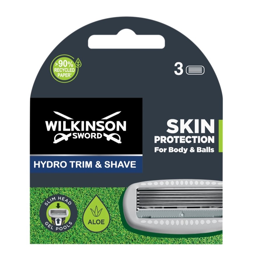 27447151711699403 Hydro Trim & Shave ostrza do maszynki do golenia i stylizacji 3szt. - obrazek 1