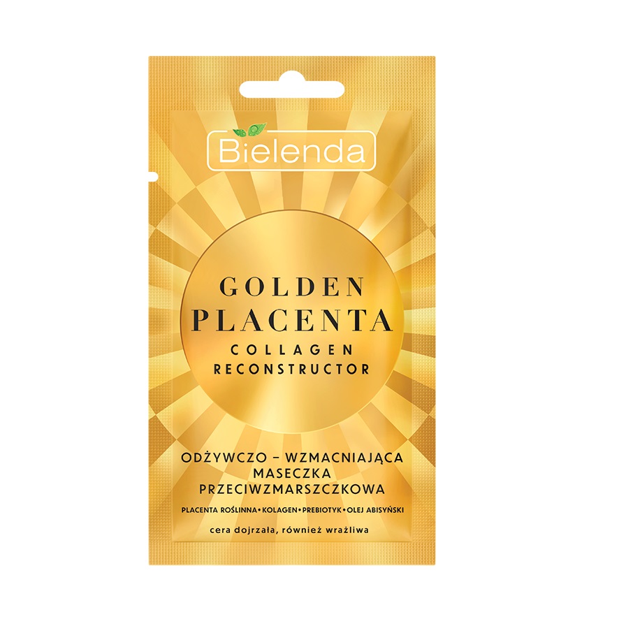 27451761677678641 Golden Placenta odżywczo-wzmacniająca maseczka przeciwzmarszczkowa 8g - obrazek 1