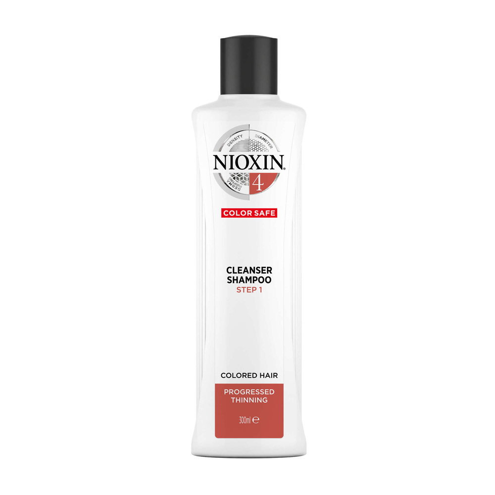 27508341687867589 System 4 Cleanser Shampoo oczyszczający szampon do włosów farbowanych znacznie przerzedzonych 300ml - obrazek 1