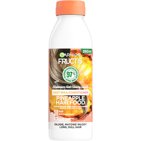 27515801676987586 Fructis Pineapple Hair Food odżywka do włosów długich i matowych 350ml - obrazek 1