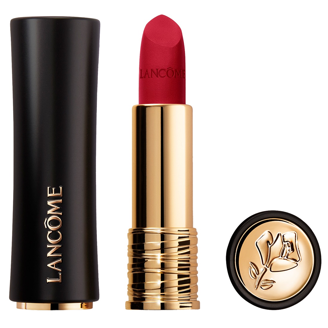2752711726216678 L'Absolu Rouge Drama Matte matowa pomadka do ust 82 Rouge Pigalle 3.4g - obrazek 1