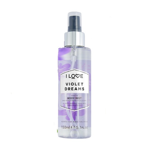 27568711696925401 Scented Body Mist odświeżająca mgiełka do ciała Violet Dreams 150ml - obrazek 1