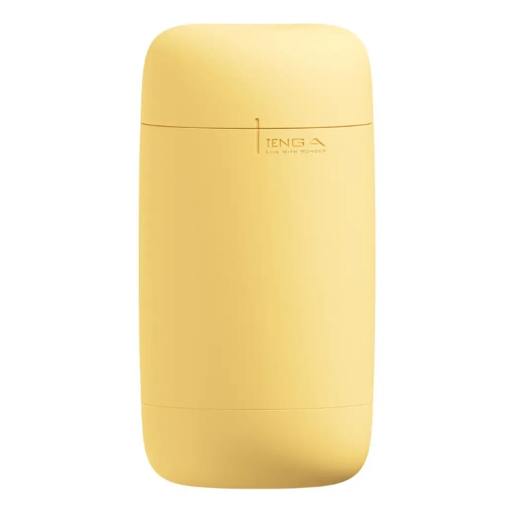 27575941730970258 Puffy masturbator dla mężczyzn Custard Yellow - obrazek 1