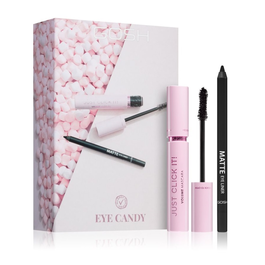 27652411666181232 Eye Candy zestaw Just Click It tusz do rzęs 10 ml + Matte Eyeliner matowy eyeliner w kredce 1g - obrazek 1