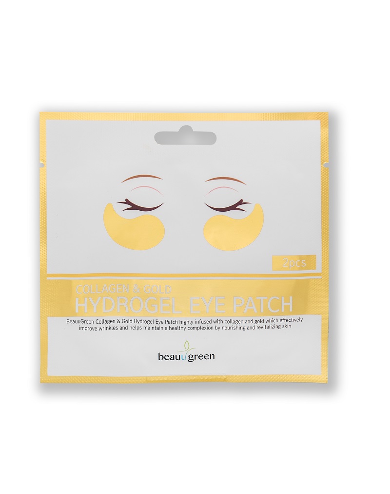 27666511597229729 Collagen & Gold Hydrogel Eye Patch hydrożelowe płatki pod oczy z kolagenem i złotem 2szt. - obrazek 1