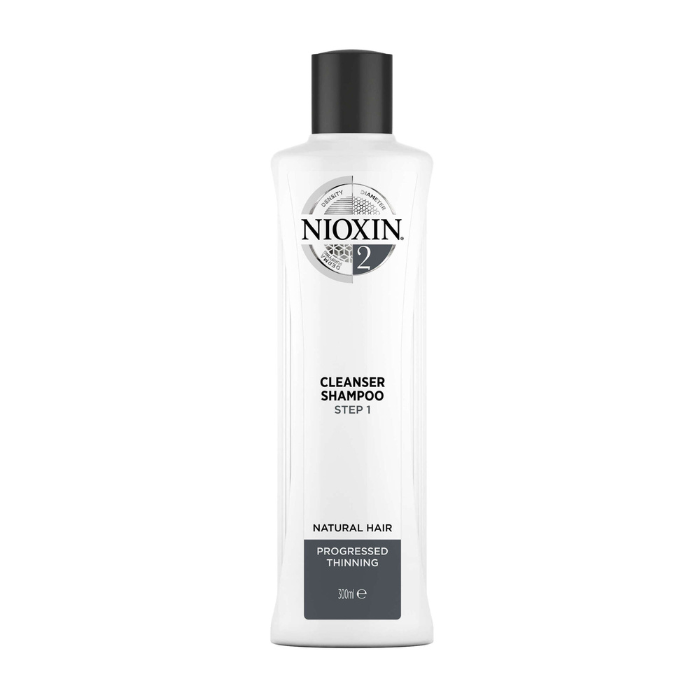 27738321657024292 System 2 Cleanser Shampoo oczyszczający szampon do włosów normalnych znacznie przerzedzonych 300ml - obrazek 1