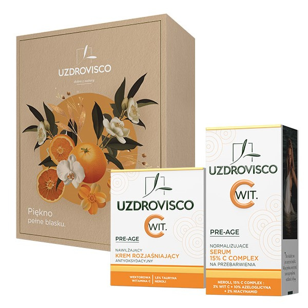 27761681731077393 Pre-Age zestaw nawilżający krem rozjaśniający antyoksydacyjny 50ml + normalizujące serum na przebarwienia 30ml - obrazek 1