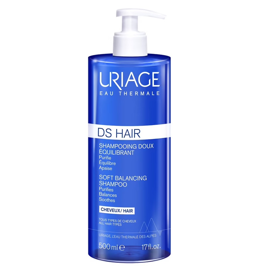 27771521692681447 DS Hair Soft Balancing Shampoo delikatny szampon regulujący 500ml - obrazek 1