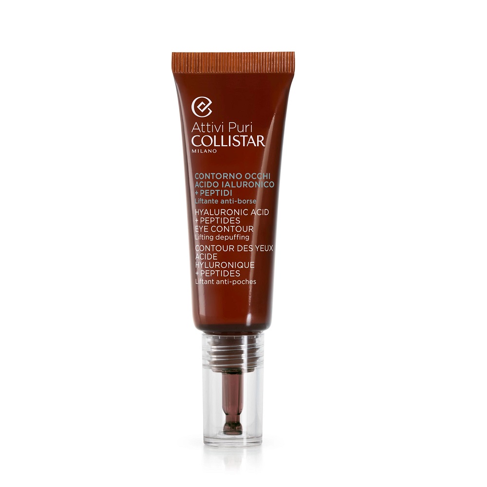 27796241675329180 Attivi Puri Hyaluronic Acid + Peptides Eye Contour krem pod oczy z kwasem hialuronowym i peptydami 15ml - obrazek 1
