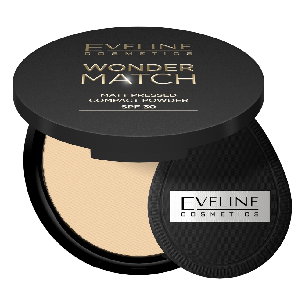 2785161712206959 Wonder Match matowy puder prasowany z filtrem ochronnym SPF30 02 Medium Beige 8g - obrazek 1