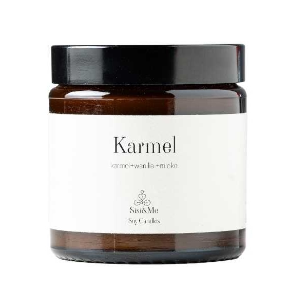 27855061708422138 Świeca sojowa Karmel 120ml - obrazek 1