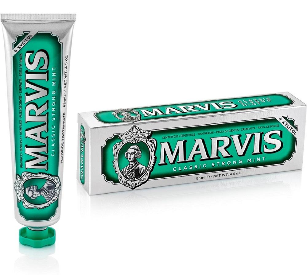 27874151602093183 Fluoride Toothpaste odświeżająca pasta do zębów z fluorem Classic Strong Mint 85ml - obrazek 1