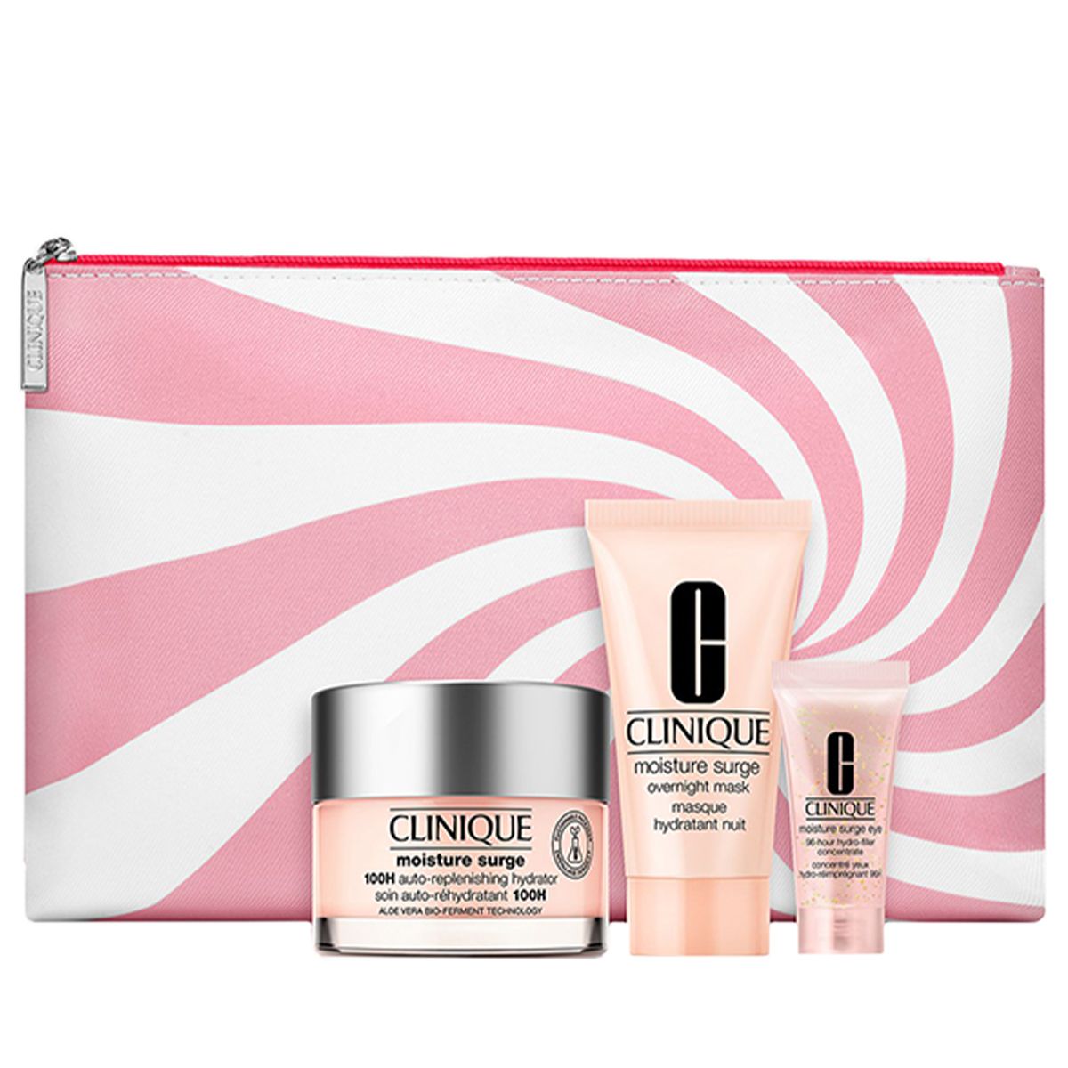 27889561640242472 Moisture Overload zestaw Moisture Surge 100H Auto-Replenishing Hydrator 50ml + Overnight Mask 30ml + Eye 96-Hour Hydro-Filler Concentrate 5ml - obrazek 1