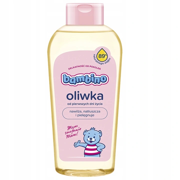27901161661859596 Oliwka z witaminą F nawilżająca natłuszczająca i pielęgnująca 300ml - obrazek 1