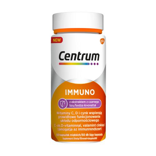 27951621680841171 Immuno z ekstraktem z bzu suplement diety 60 kapsułek - obrazek 1