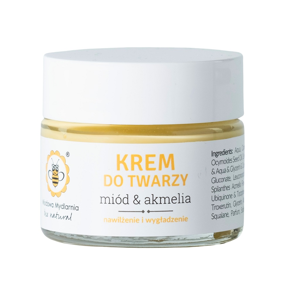 xr:d:DAF2q19m0Bc:13,j:243606451164435765,t:23121214 Krem do twarzy Miód i Akmelia 50ml - obrazek 1