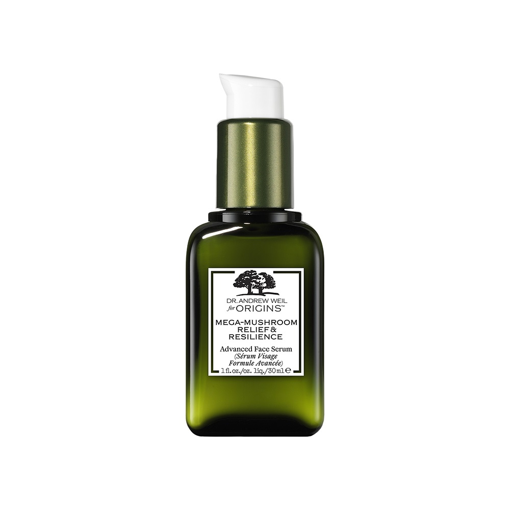 28073161688551148 Dr. Andrew Weil for Origins™ Mega-Mushroom Relief & Resilience Advanced Face Serum serum regenerujące 30ml - obrazek 1
