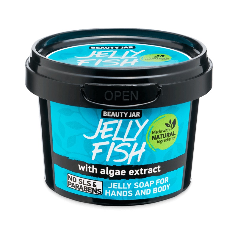 28161701663836794 Jelly Fish żelowe mydło do rąk i ciała z ekstraktem z alg 130g - obrazek 1