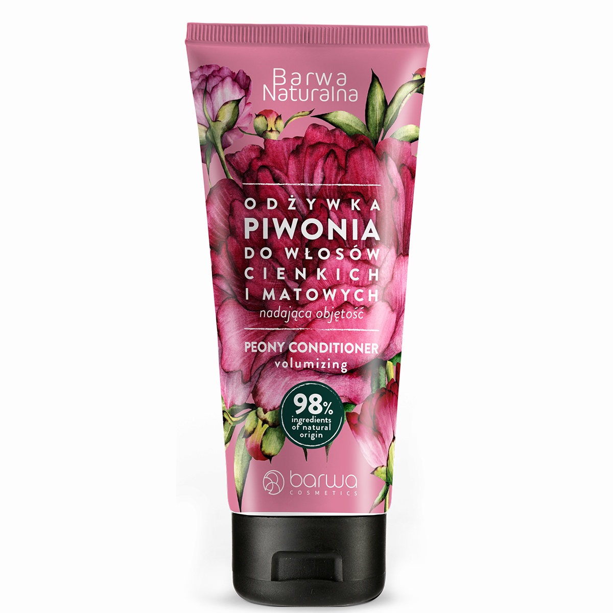 28209591651146594 Naturalna odżywka do włosów cienkich i matowych Piwonia 200ml - obrazek 1