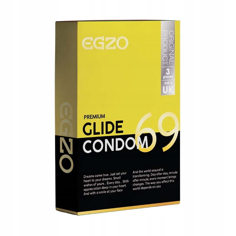 28224061628741795 Traditional Condom prezerwatywy Glide 3szt. - obrazek 1