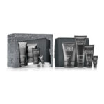Clinique For Men Refreshed Skin for Him zestaw peeling do twarzy 100ml + balsam nawilżający 100ml + żel do mycia twarzy 50ml + krem pod oczy 7ml + kosmetyczka