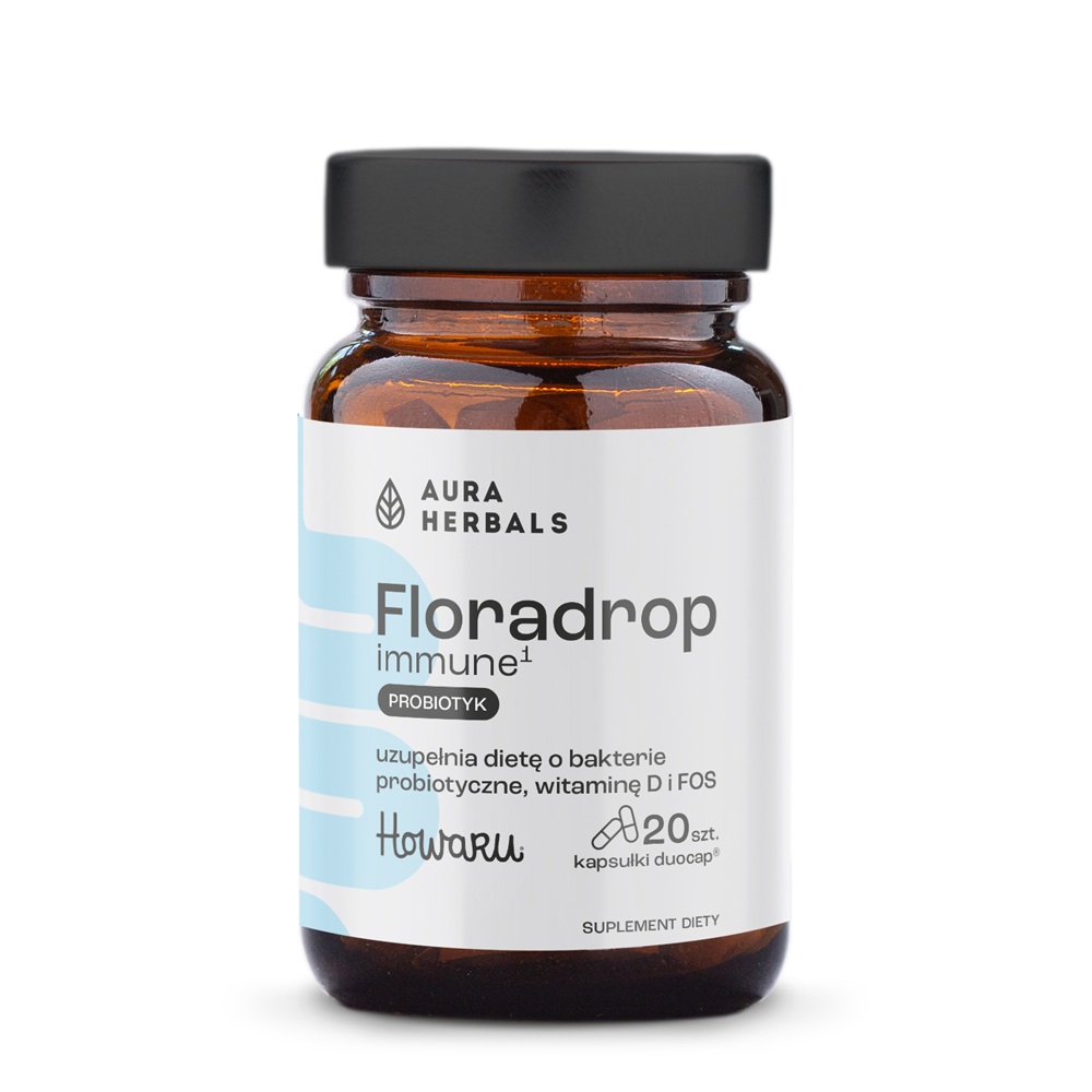 28232791760102151 Floradrop immune¹ probiotyk suplement diety 20 kapsułek - obrazek 1