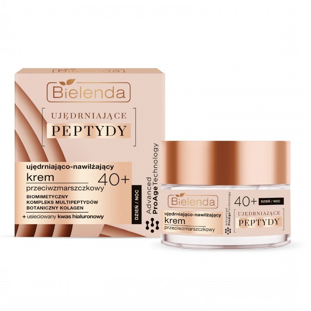 2828541674464678 Ujędrniające Peptydy 40+ ujędrniająco-nawilżający krem przeciwzmarszczkowy na dzień i noc 50ml - obrazek 1