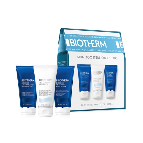 28290651750698531 Biocorps Hydrating Trio zestaw peeling do ciała 50ml + serum do ciała 50ml + mleczko do ciała 50ml - obrazek 1