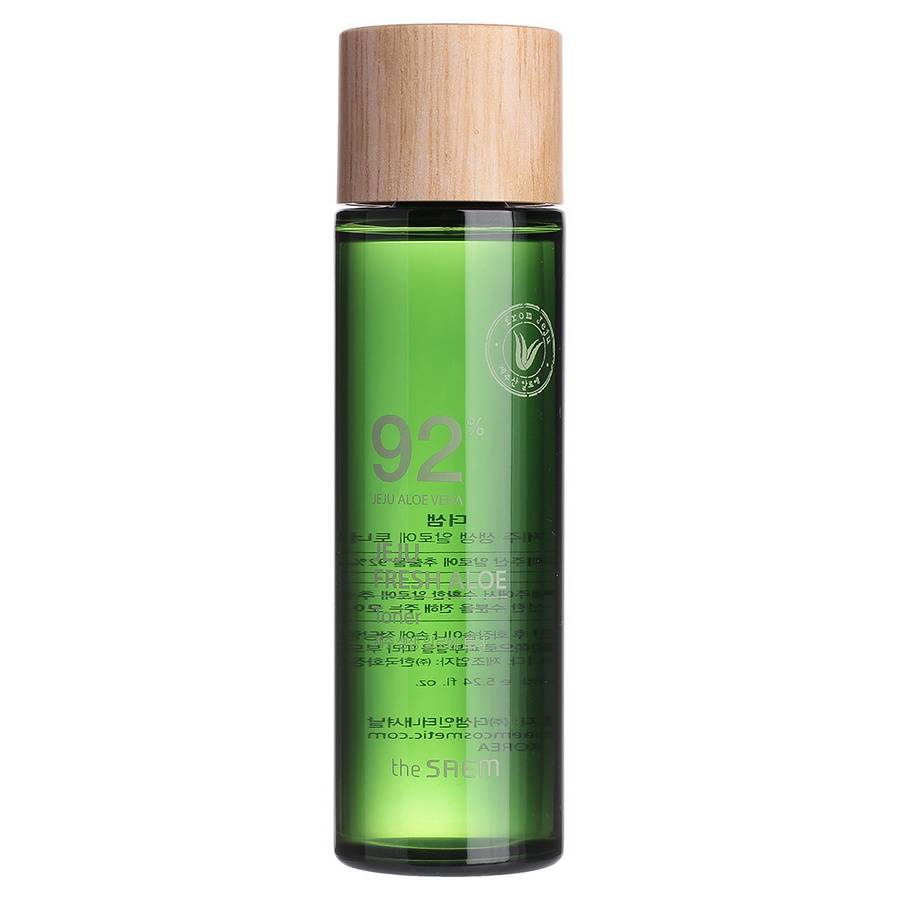 28304191743583731 Jeju Fresh Aloe 92% tonik do twarzy 155ml - obrazek 1