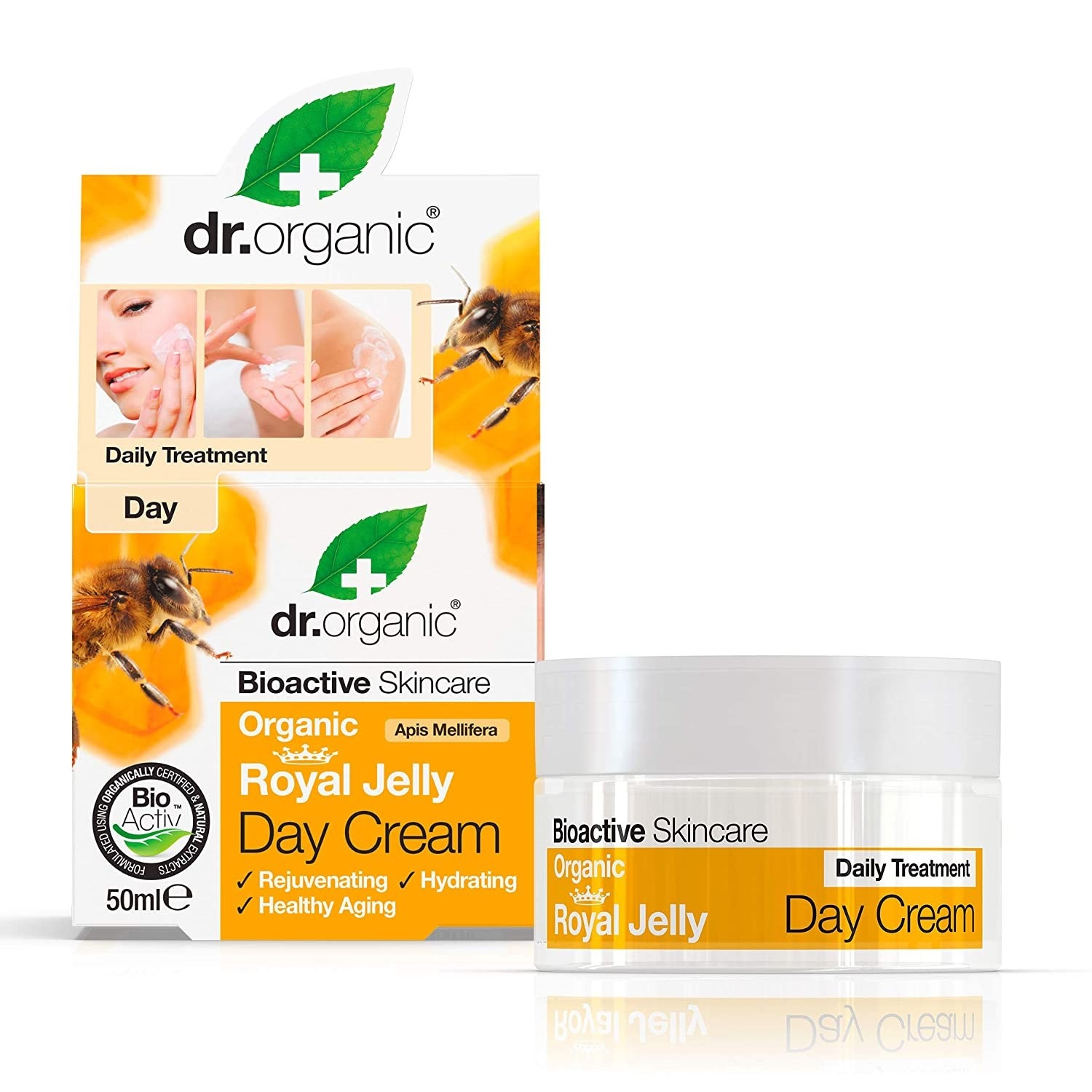 28332641693916294 Royal Jelly Day Cream nawilżający krem na dzień przeciwdziałający efektom starzenia 50ml - obrazek 1