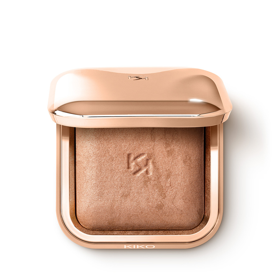 KM000000324001B Silky Glow Baked Bronzer spiekany puder brązujący 01 Warm Sienna 8.5g - obrazek 1