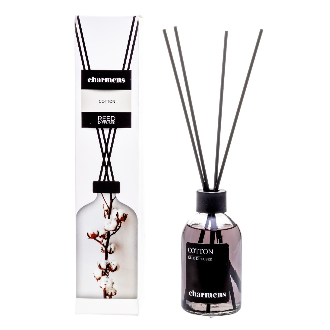 28342571697204551 Reed Diffuser patyczki zapachowe Bawełna 110ml - obrazek 1