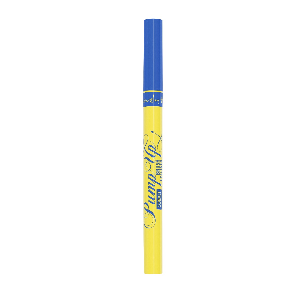 28375741678872850 Pump Up Cobalt Eyeliner kobaltowy eyeliner do powiek z precyzyjnym pędzelkiem 2.5ml - obrazek 1