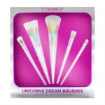 I Love Makeup Unicorns Dream Brushes zestaw pędzli do makijażu 5szt.