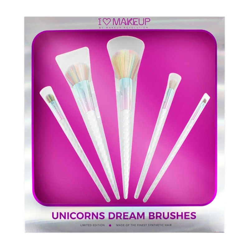 28377491679926271 I Love Makeup Unicorns Dream Brushes zestaw pędzli do makijażu 5szt. - obrazek 1
