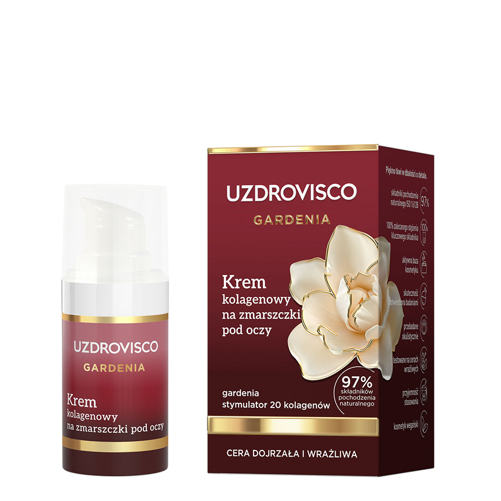 28402271756297462 Gardenia krem kolagenowy na zmarszczki pod oczy 15ml - obrazek 1
